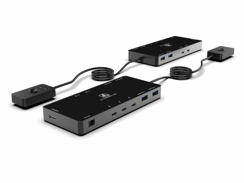 Thunderbolt™ 5 KVM dock with OCulink